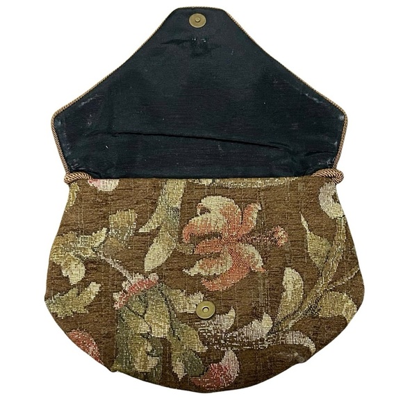 L. O’Neill Design Tapestry Floral Crossbody Bag – Vintage Boho Style - Picture 7 of 9